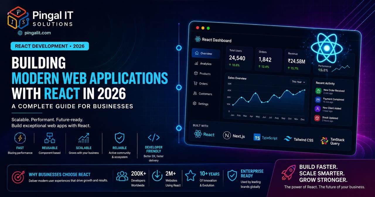 Building Modern Web Applications with React in 2026 — A Complete Guide for Businesses