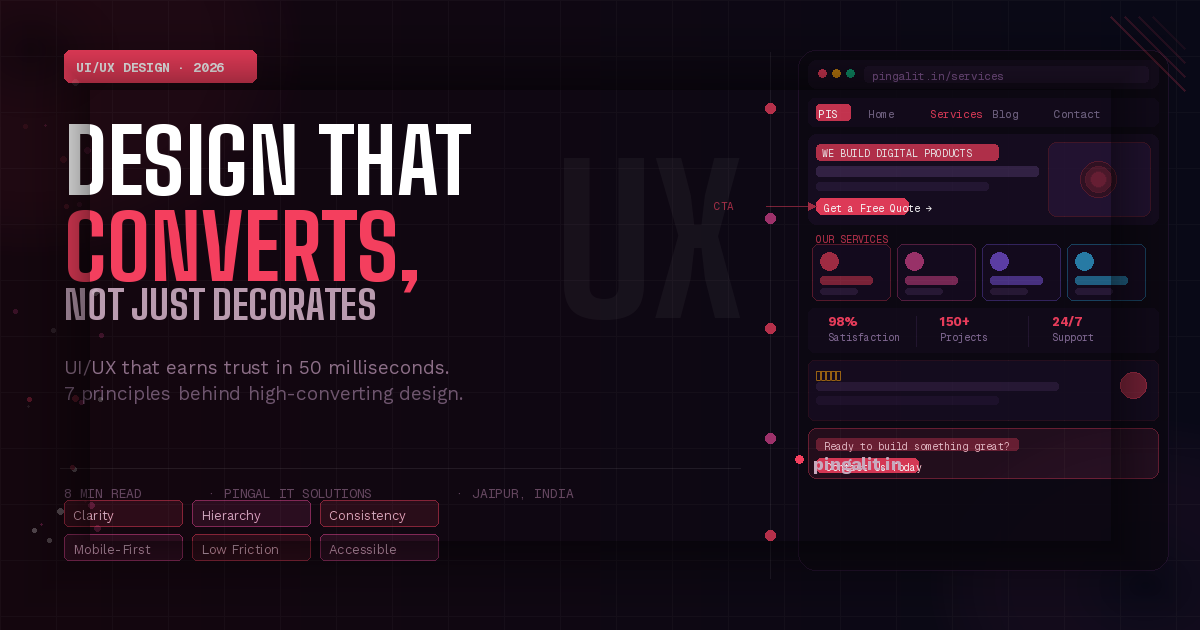 Why Good UI/UX Design Is the Difference Between a Website That Converts and One That Just Exists